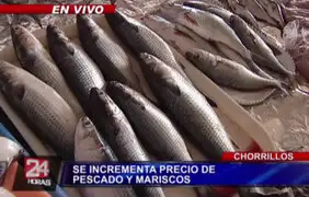 Se disparó el precio del pescado en el mercado artesanal de Chorrillos