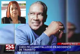 Viuda de Cheo Feliciano aseguró que su esposo no usaba cinturón de seguridad