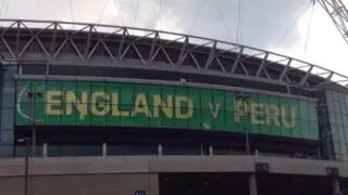 FOTOS: estadio de Wembley anuncia así el amistoso entre Inglaterra y Perú