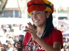 Nadine Heredia realizará gira nacional para fortalecer el partido nacionalista