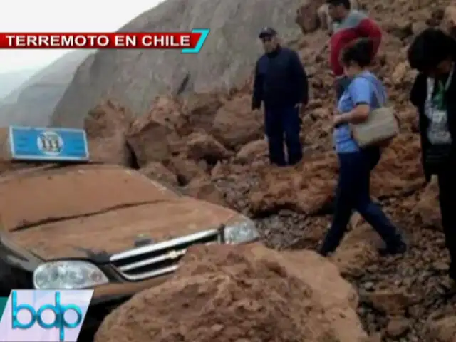 VIDEO: Así amanecieron zonas afectadas de Chile tras terremoto de 8.2