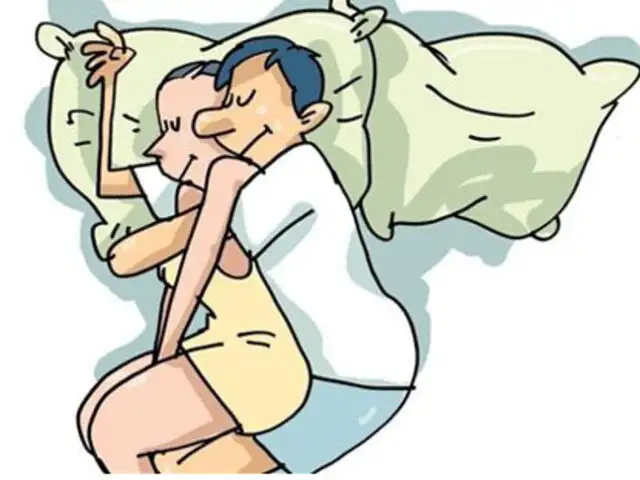 La posición de dormir de una pareja puede revelar situación que vive la relación