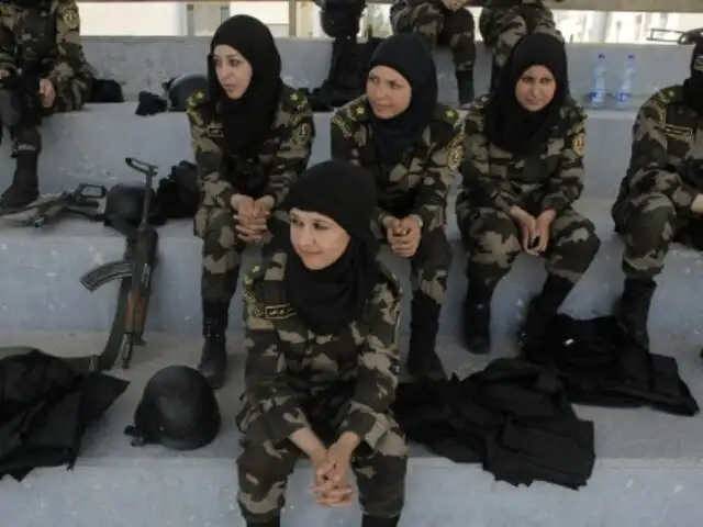 Mujeres palestinas conformarán por primera vez la Guardia Presidencial