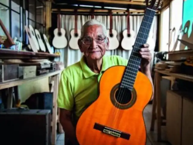 Abraham Falcón: Gran Luthier de Guitarras realiza homenaje a Óscar Avilés