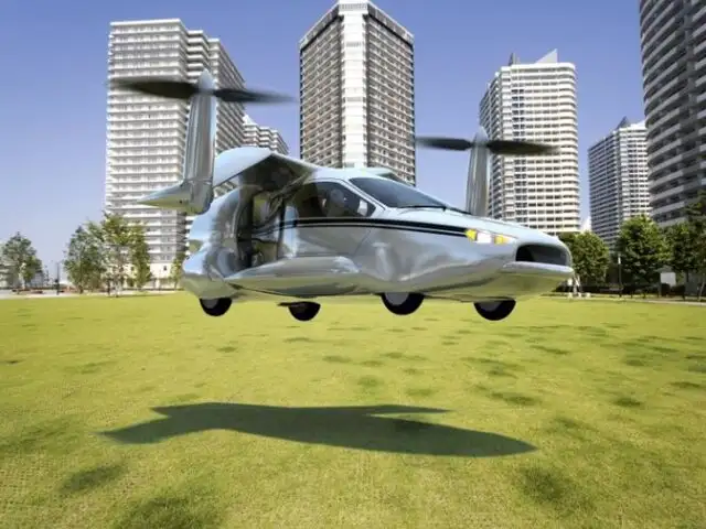 FOTOS: empresa estadounidense desarrolla auto volador que aterriza verticalmente