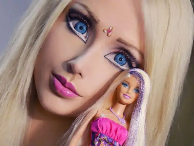 FOTOS: conoce cómo es la ‘Barbie humana’ sin maquillaje