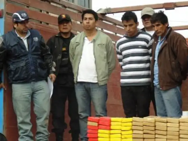 Policía incautó 93 kilogramos de clorhidrato de cocaína en Huancayo