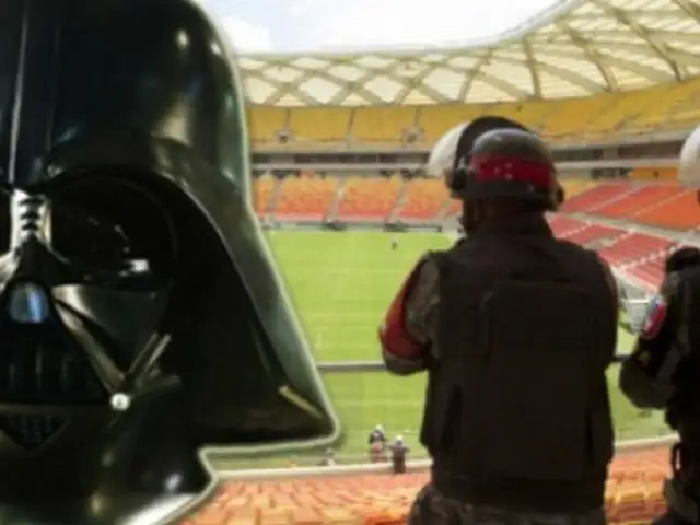 Policía brasileña usará máscaras al estilo Darth Vader en el Mundial 2014