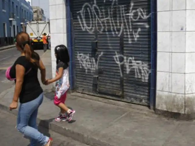 Balacera que hirió a dos niños en el Centro de Lima fue por cobro de cupos