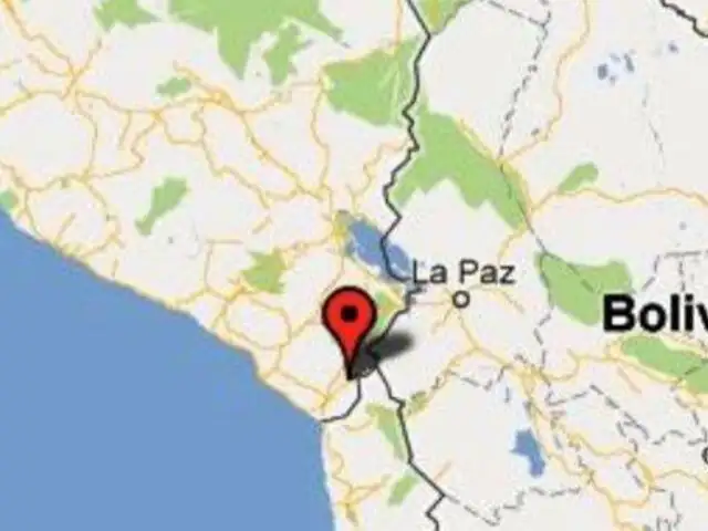 Movimiento telúrico de 4 grados se registró en Tacna