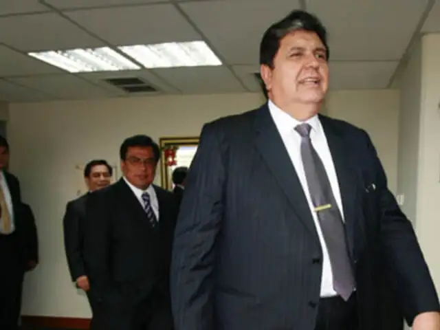 Alan García acudió al penal Castro Castro para declarar por el caso Accomarca