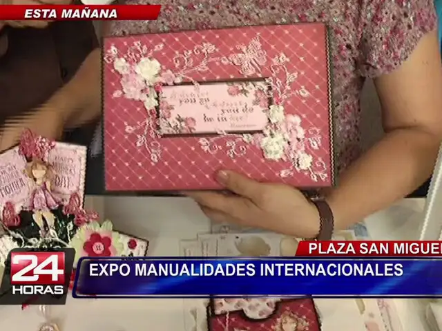 San Miguel inauguró feria ‘Expo Manualidades Internacional 2014’