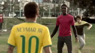¿Imaginas cómo sería jugar una "pichanga" siendo Neymar, Ronaldo o Ibrahimovic?