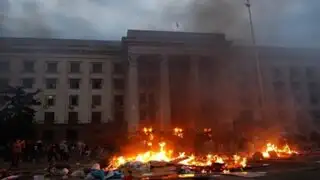 Ucrania: aumentan a 46 los fallecidos tras los enfrentamientos en Odesa