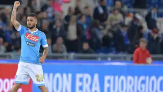 Napoli se llevó la Copa Italia en partido opacado por la violencia