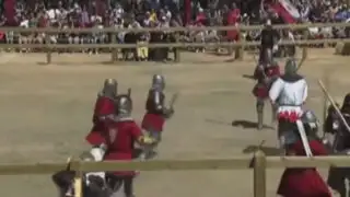 Se realizó el singular Campeonato Mundial de Batalla Medieval en España
