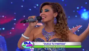 Palomita Álvarez nos canta su exitoso tema ‘Duele Tu Partida’