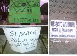 Errores ortográficos en carteles: atentados peruanos contra la lengua española