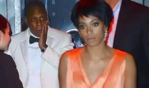 VIDEO: Hermana de Beyoncé golpeó a su cuñado Jay Z en un ascensor