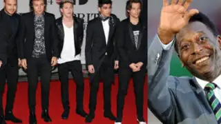 VIDEO: Pelé se declaró admirador incondicional del grupo One Direction