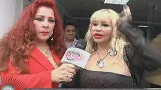 Susy Díaz y Monique Pardo se someten a riguroso tratamiento del cutis