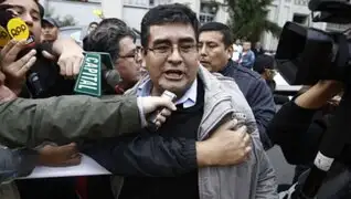 César Álvarez quedará detenido 15 días en la sede de la Dirincri