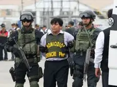 Trasladaron a Lima a los 9 detenidos por el crimen de Ezequiel Nolasco