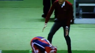 VIDEO: el ‘cariñoso’ masaje de Guardiola a Ribéry se vuelve viral