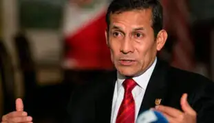 Ollanta Humala pidió que se aclaren presuntos malos manejos en la Onagi