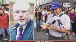 Carlos Bruce: ciudadanos califican de valiente confesión de su homosexualidad