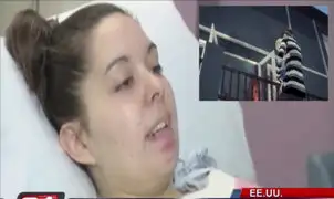 EEUU: madre queda paralítica por saltar de edificio para salvar hijo