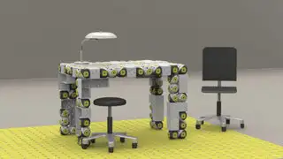 Crean muebles robóticos que se mueven y cambian de forma según lo deseas