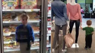 FOTOS: 18 cosas que pasan cuando vas al supermercado con tus niños