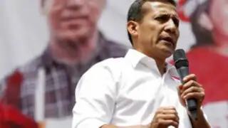 Ollanta Humala llama a todas las fuerzas políticas a participar de diálogo el lunes