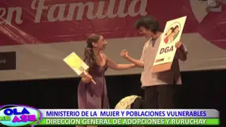 Familias adoptivas y su conmovedora obra teatral en Museo de la Nación