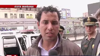 Periodista de Panamericana TV fue detenido cuando grababa huelga médica