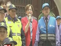 Alcaldesa Susana Villarán ofrece plazas de trabajo para fiscalizadores de tránsito