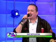 Ray Sepúlveda interpretó su exitoso tema ‘Cuando tu vuelvas conmigo’