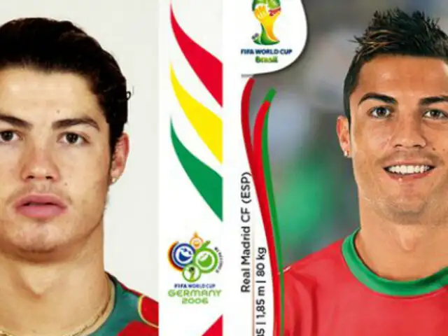 Brasil 2014: Panini y el paso de los mundiales en el rostro de 21 jugadores