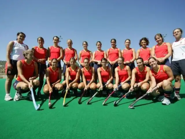 Mira como entrena la selección española femenina de hockey sobre hierba