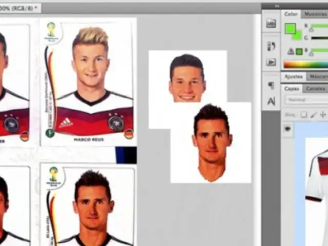 Brasil 2014: ¿Lionel Messi y Cristiano Ronaldo víctimas de Photoshop en Panini?