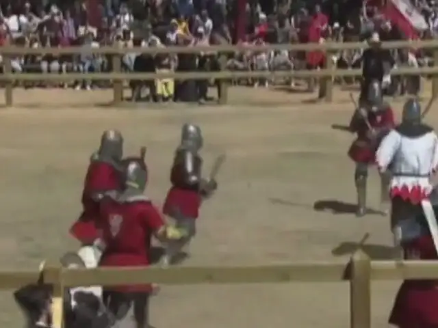 Se realizó el singular Campeonato Mundial de Batalla Medieval en España