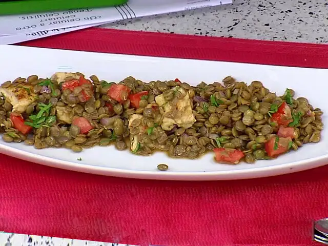 Lorena y Nicolasa: aprende a cocinar una rica ensalada de lentejas con pollo