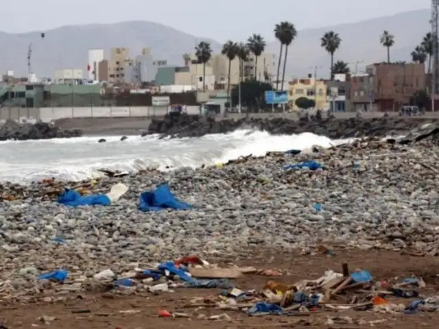San Miguel: arrojan basura a municipio como protesta por contaminar playas