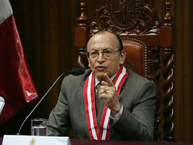 José Peláez: Hay que darle el beneficio de la duda al Fiscal Carlos Ramos