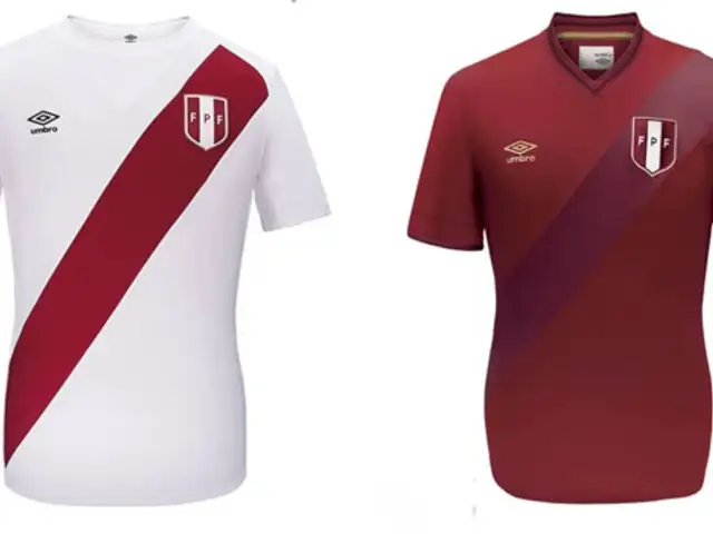 Selección peruana presentó camiseta con la que enfrentará a Inglaterra y Suiza