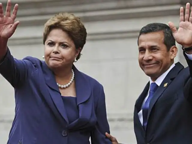 Presidenta Rousseff invita a Humala a la inauguración del mundial Brasil 2014