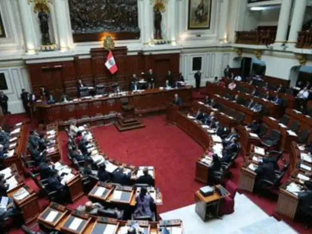 Según sondeo el 50% de peruanos prefiere que el Congreso tenga una sola cámara