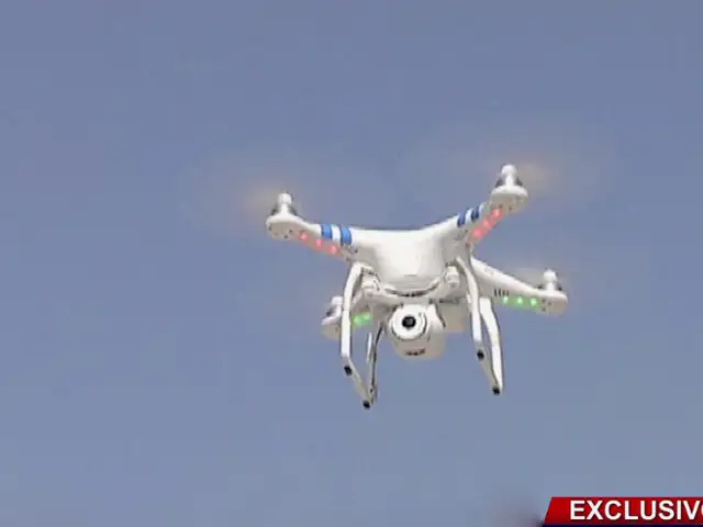 Plantean usar drones en el Perú para identificar a los delincuentes