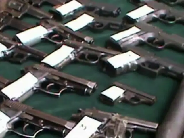 Empresa de seguridad tenía arsenal de armas ilegales en SJL